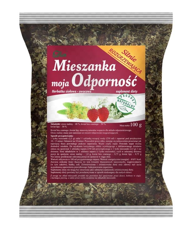 Flos - My Immunity Blend - 100g – Flos förpackning