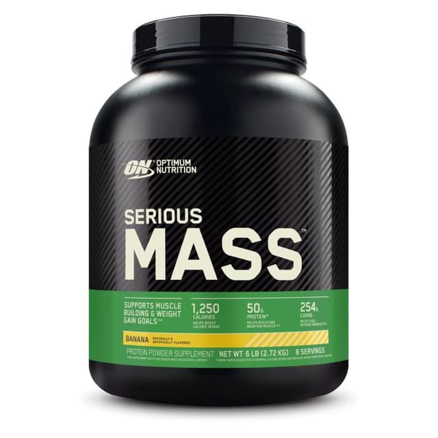 Optimum Nutrition - Serious Mass - Banan, 2727 g – Optimum Nutrition