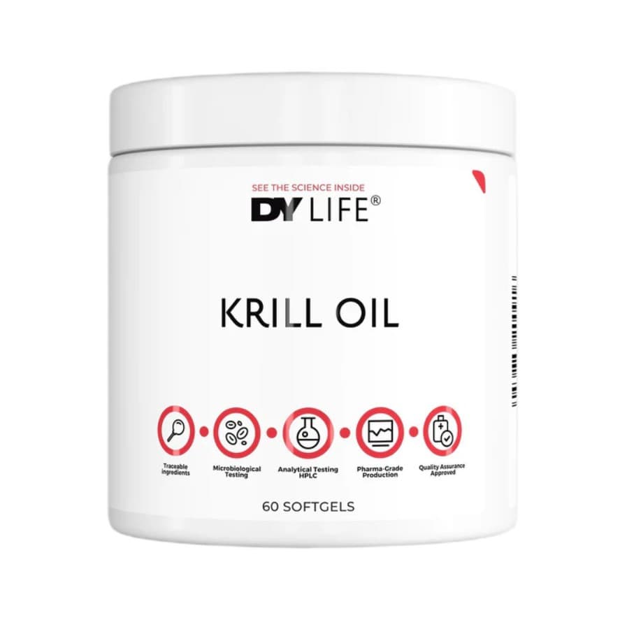 DY LIFE - Krill Oil - 60 softgels – DY LIFE förpackning
