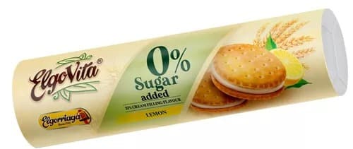 EloVita - Lemon Cream Biscuits - 180g