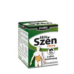 Jutavit - Aktív szén (Active Charcoal) - 30 tablets