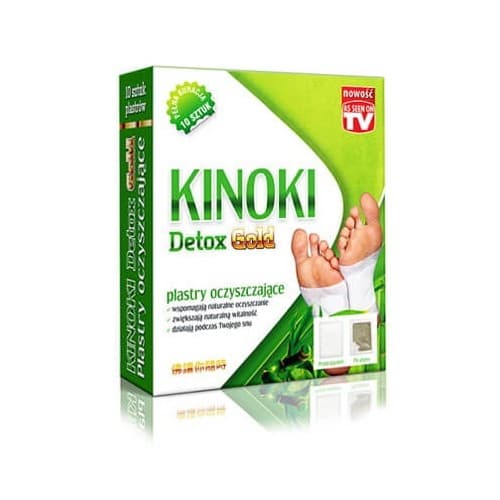 Aura Herbals - Kinoki Detox Gold - 10 Pcs – Aura Herbals förpackning
