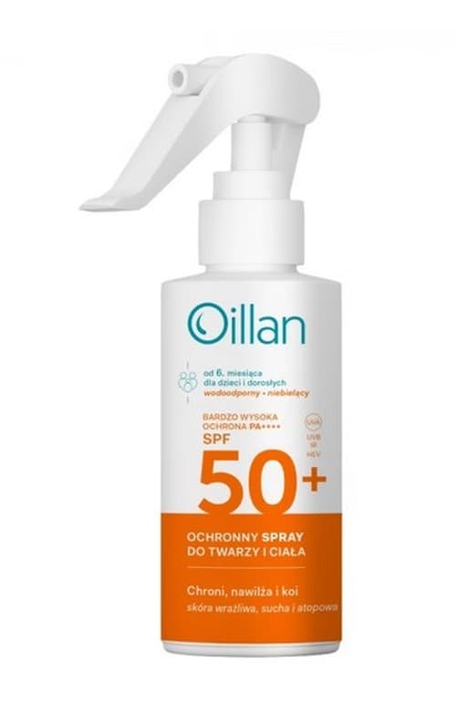 Oillan - Sun Spray Spf 50 - 125ml