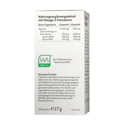 Nature Love - Vegansk Omega-3 - 45 Kapsler