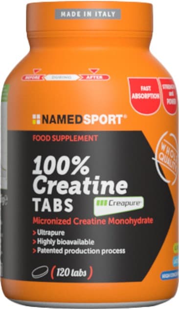 Named Sport - 100% Creatine - 120 Tabs – Named Sport förpackning