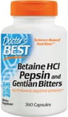 Doctor'S Best - Betaine HCL Pepsin & Gentian Bitters