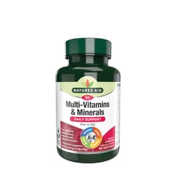 Natures Aid - Multi-Vitamins & Minerals - 90 Sgels