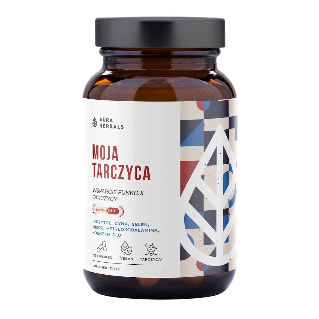 Aura Herbals - My Thyroid - 60 Caps – Aura Herbals förpackning