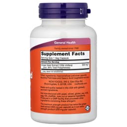 NOW Foods - Grape Seed Extract 500mg Maximum Strength