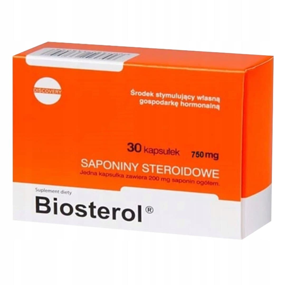 Biosterol - Saponiny Steroidowe - 30 Caps