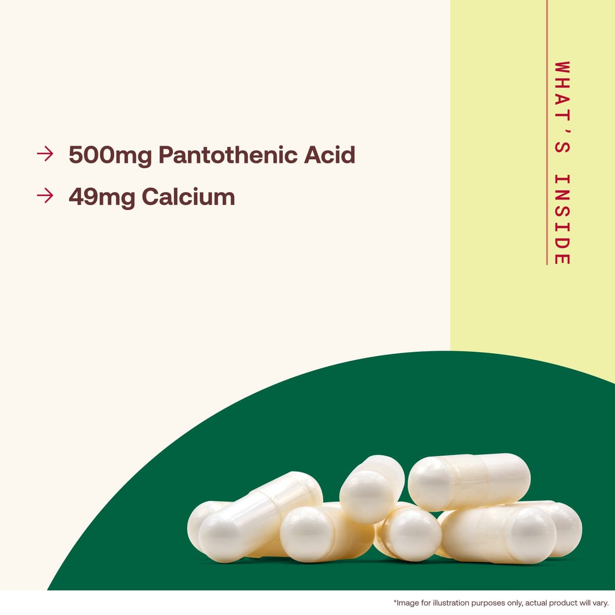 Jarrow Formulas - Pantothenic Acid B5 - 100 Veggie Caps
