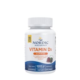 Nordic Naturals - Vitamin D3 Gummies, 1000IU Wild Berry - 120 Gummies