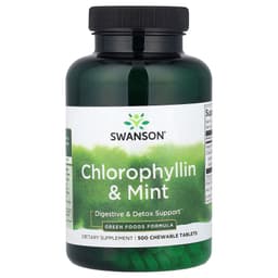Swanson - Chlorophyllin & Mint - 500 Tabs