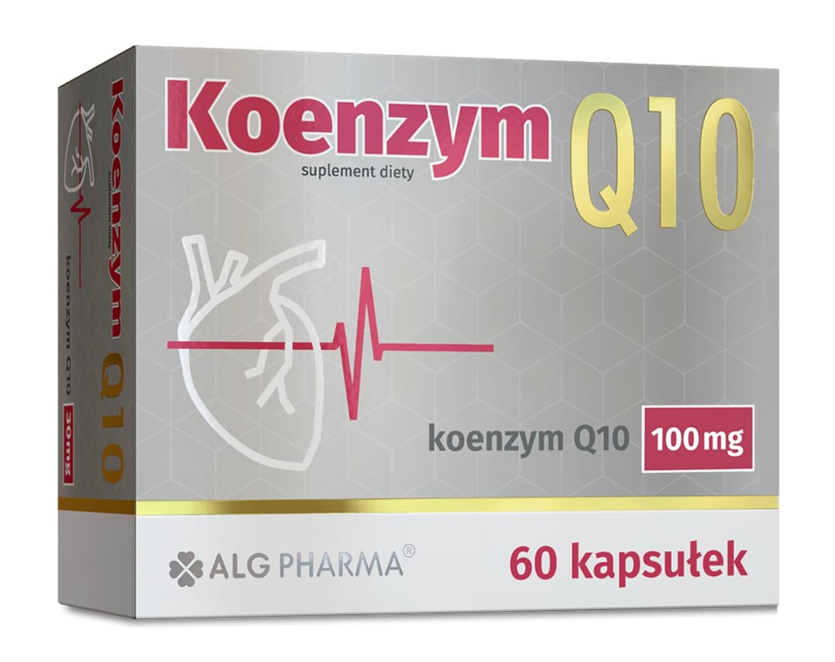 ALG PHARMA - Coenzyme Q10 - 60 Caps – Alg Pharma förpackning