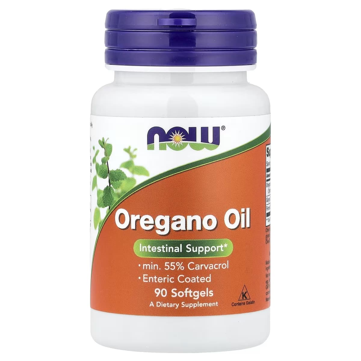 NOW Foods - Oregano Oil - 90 Sgels