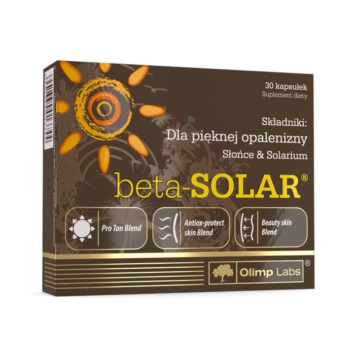 Olimp Labs - Beta-Solar - 30 Caps – Olimp Labs förpackning