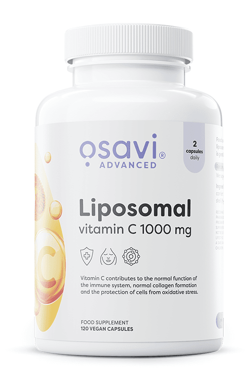 Osavi - Liposomal Vitamin C, 1000mg - 120 Vcaps – Osavi förpackning