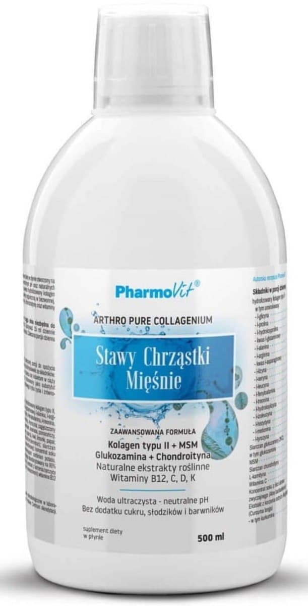 PharmoVit - Arthro Pure Collagenium - 500 ml – Pharmovit förpackning