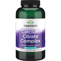 Swanson - Calcium Citrate Complex, 250mg - 300 Caps