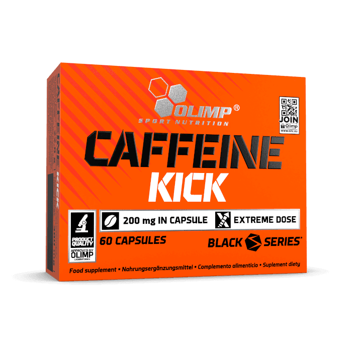 Olimp Labs - Caffeine Kick - 60 Caps – Olimp Labs förpackning