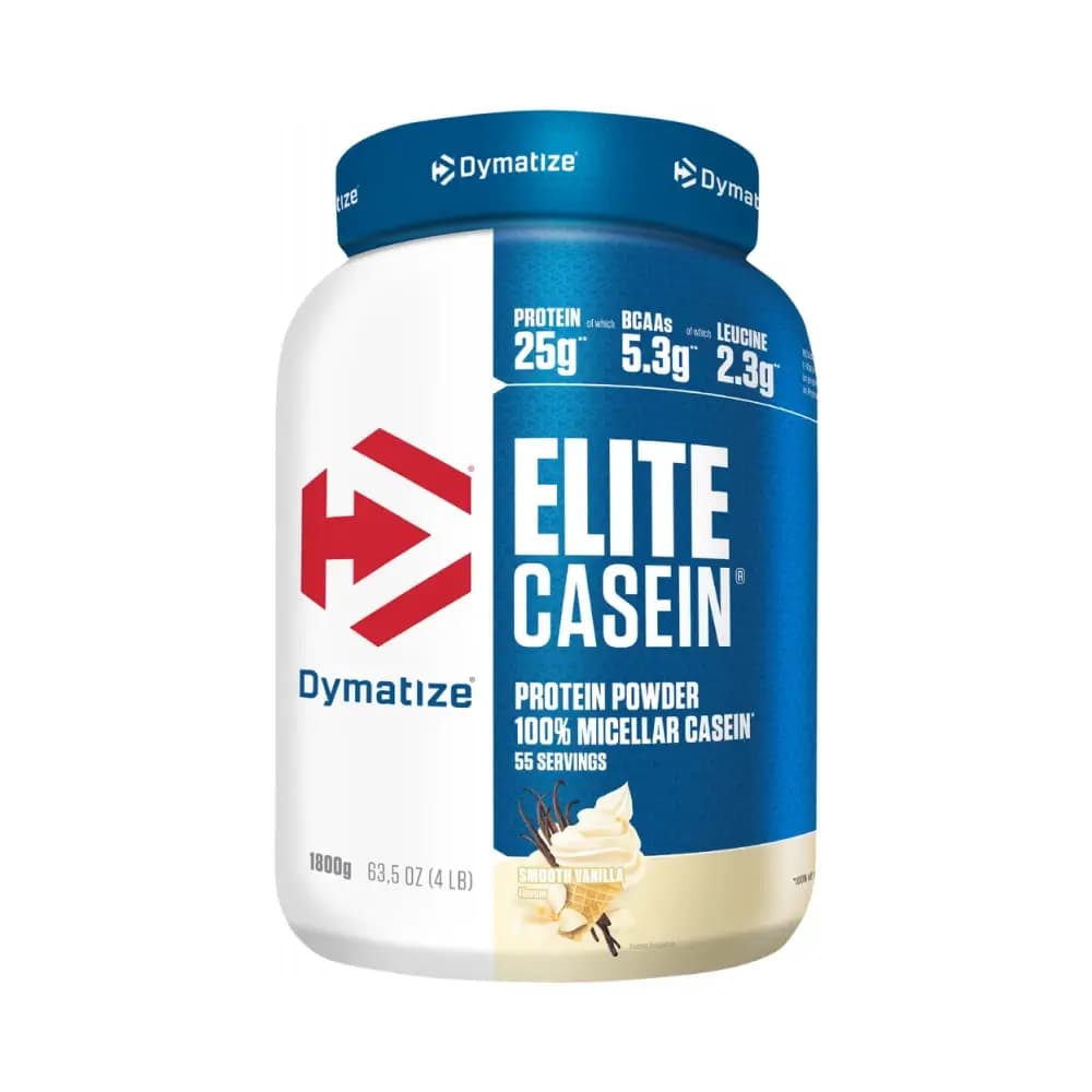 Dymatize - Elite-kaseiini Pehmeä vanilja, 1,8 kg