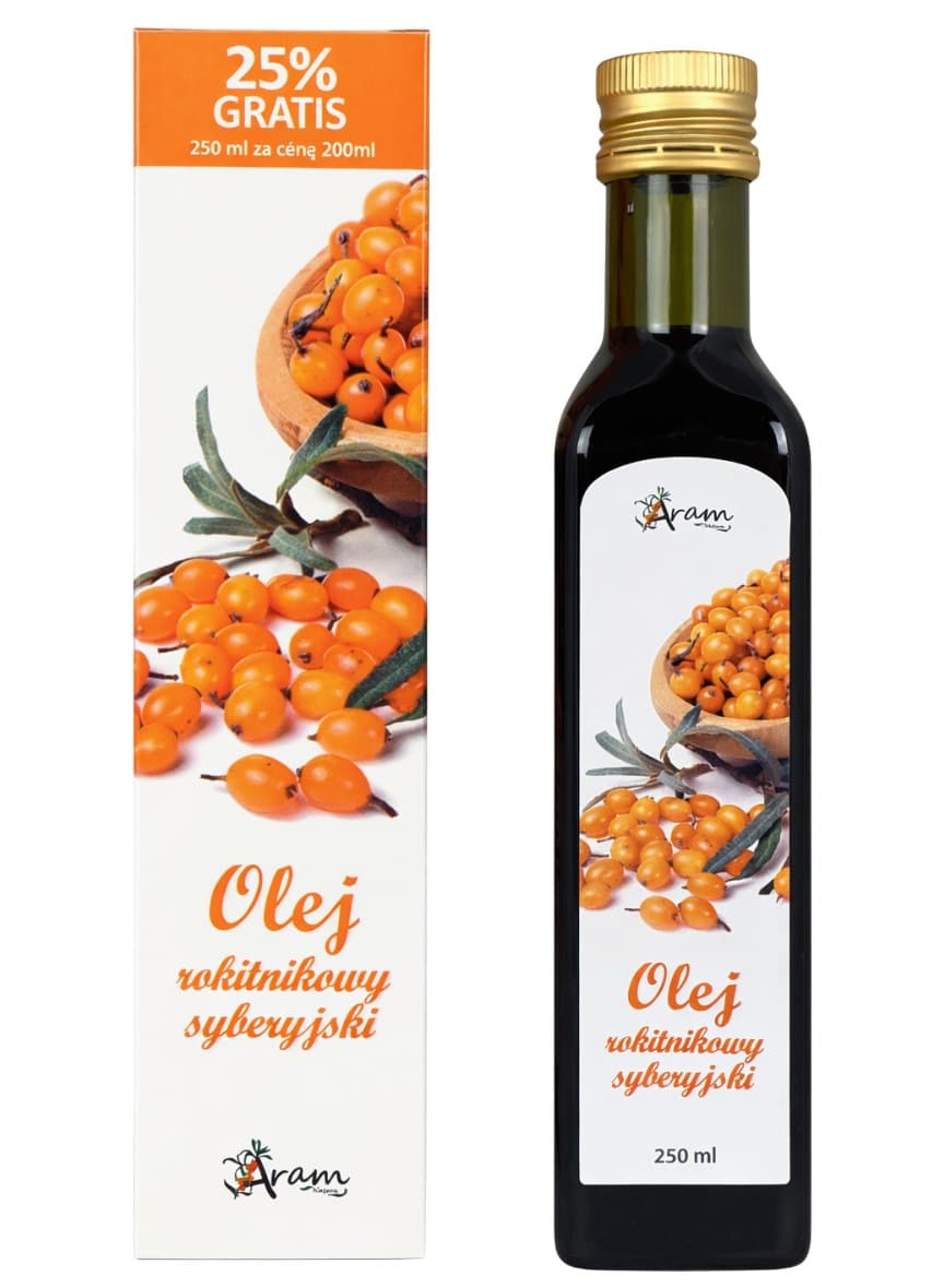 Aram Natura - Siberian Sea Buckthorn Oil – Aram förpackning