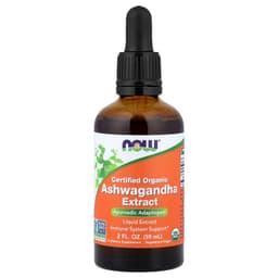 NOW Foods - Organic Ashwagandha Extract Liquid - 59ml