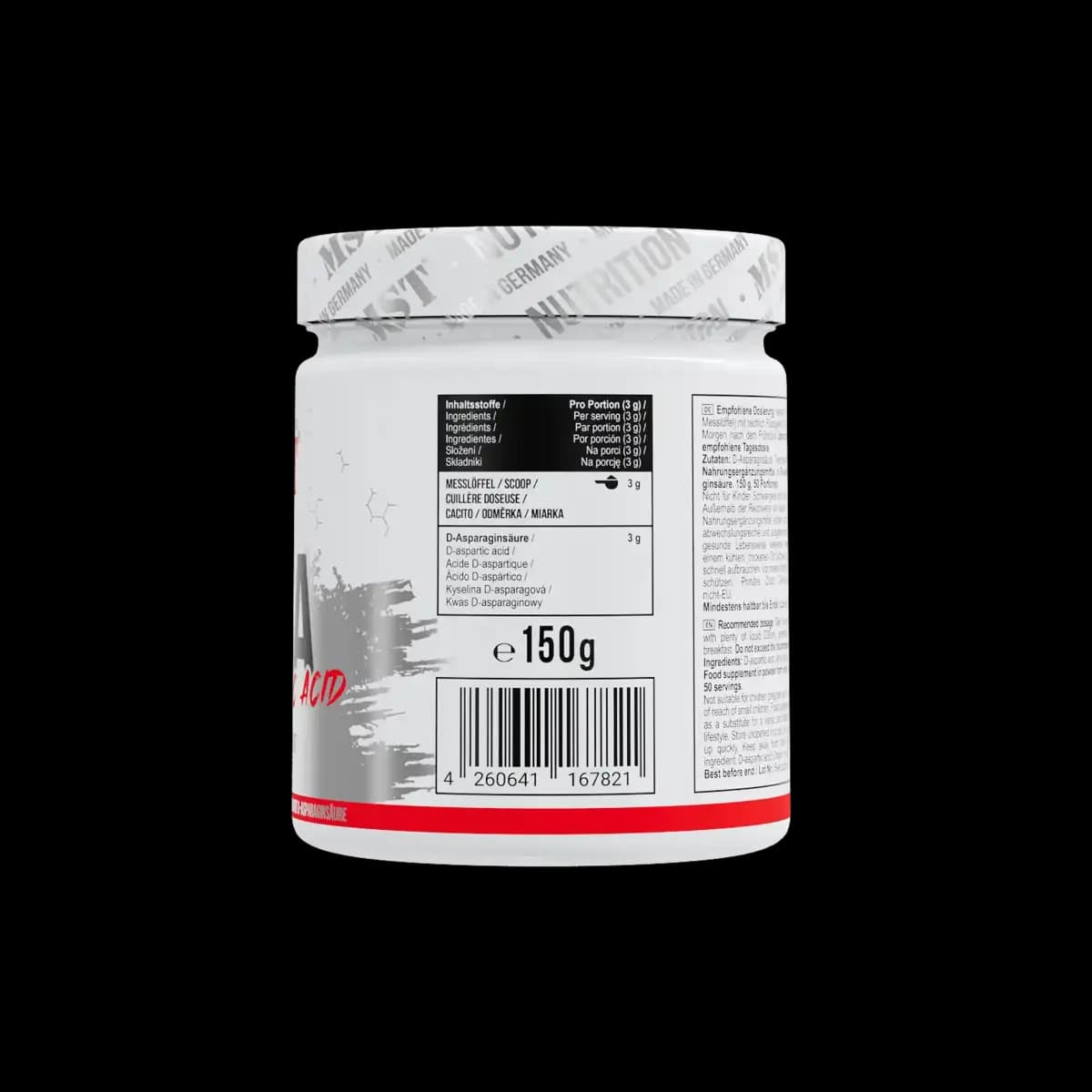 MST - DAA D-asparaginsyra - 150 g