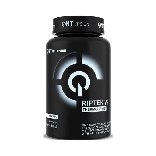 QNT - Riptek V2 Thermogenic - 120 kapsler – QNT