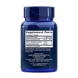 Life Extension - Glutathione, Cysteine & C - 100 Caps