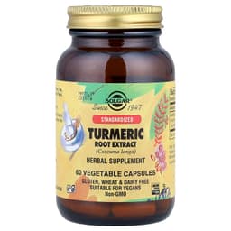 Solgar - Turmeric Root Extract - 60 Caps