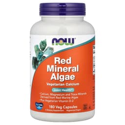 NOW Foods - Red Mineral Algae - 180 Vcaps