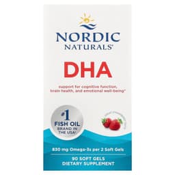 Nordic Naturals - DHA, 830mg Jordgubbe - 90 Sgels
