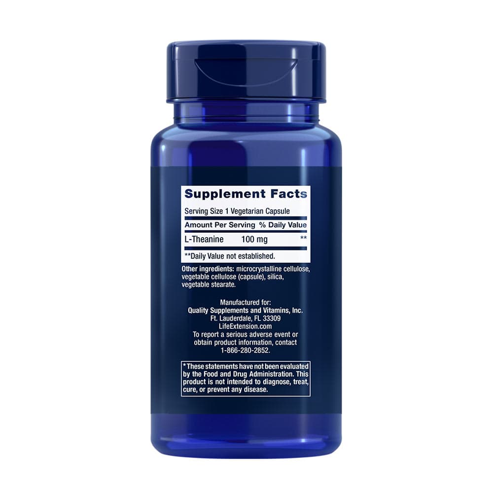 Life Extension - L-Theaniini - 60 Kapselia