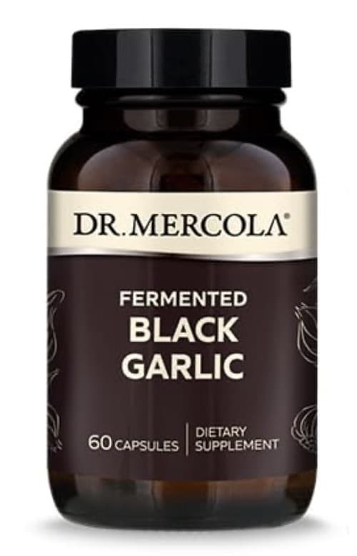 Dr. Mercola - Fermented Black Garlic - 60 Caps – Dr. Mercola förpackning