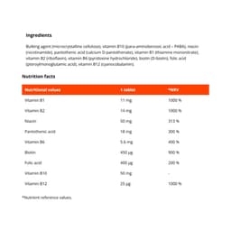 GymBeam - Vitamin B Complex Forte - 90 Tabs