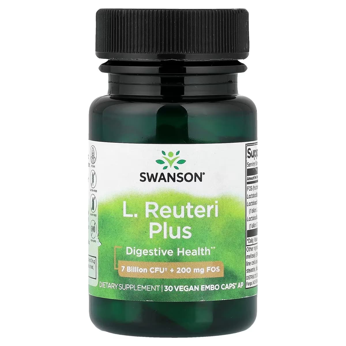 Swanson - L. Reuteri Plus - 30 Vcaps