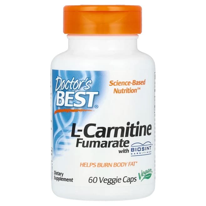 Doctor's Best - L-Carnitine Fumarate With Biosint Carnitines – Doctor's Best förpackning