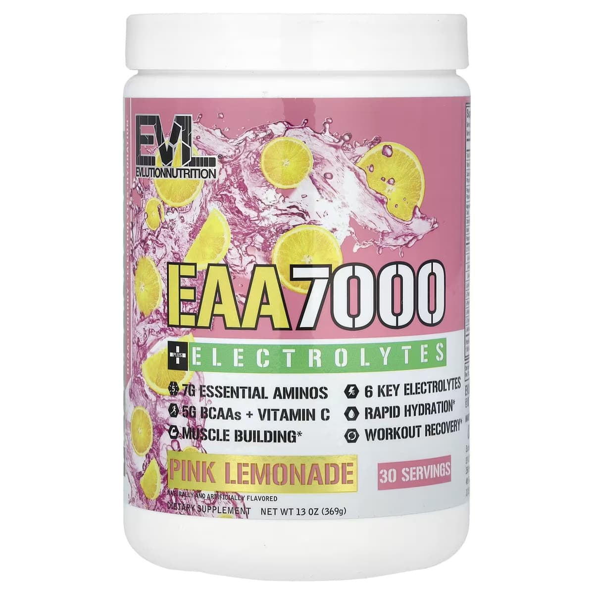 Evlution Nutrition - EAA 7000 - Pink Lemonade - 369g