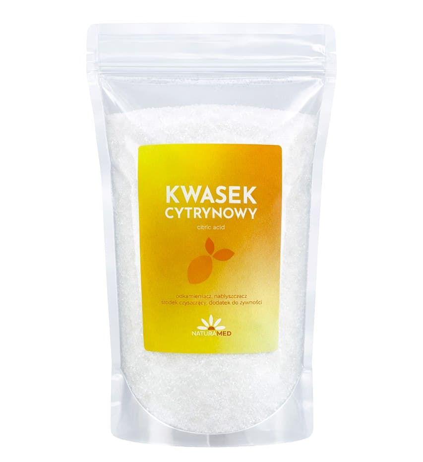 Natura-Med - Citric Acid - 1kg – Natura Med förpackning