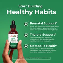 MaryRuth's - Iodine Organic Liquid Drops - 1 Fl oz