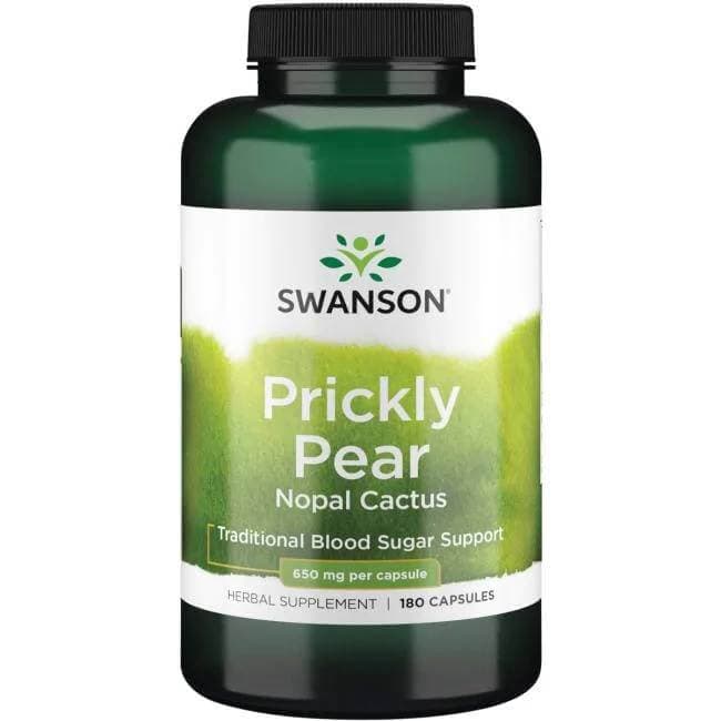 Swanson - Prickly Pear Nopal Cactus - 180 Caps