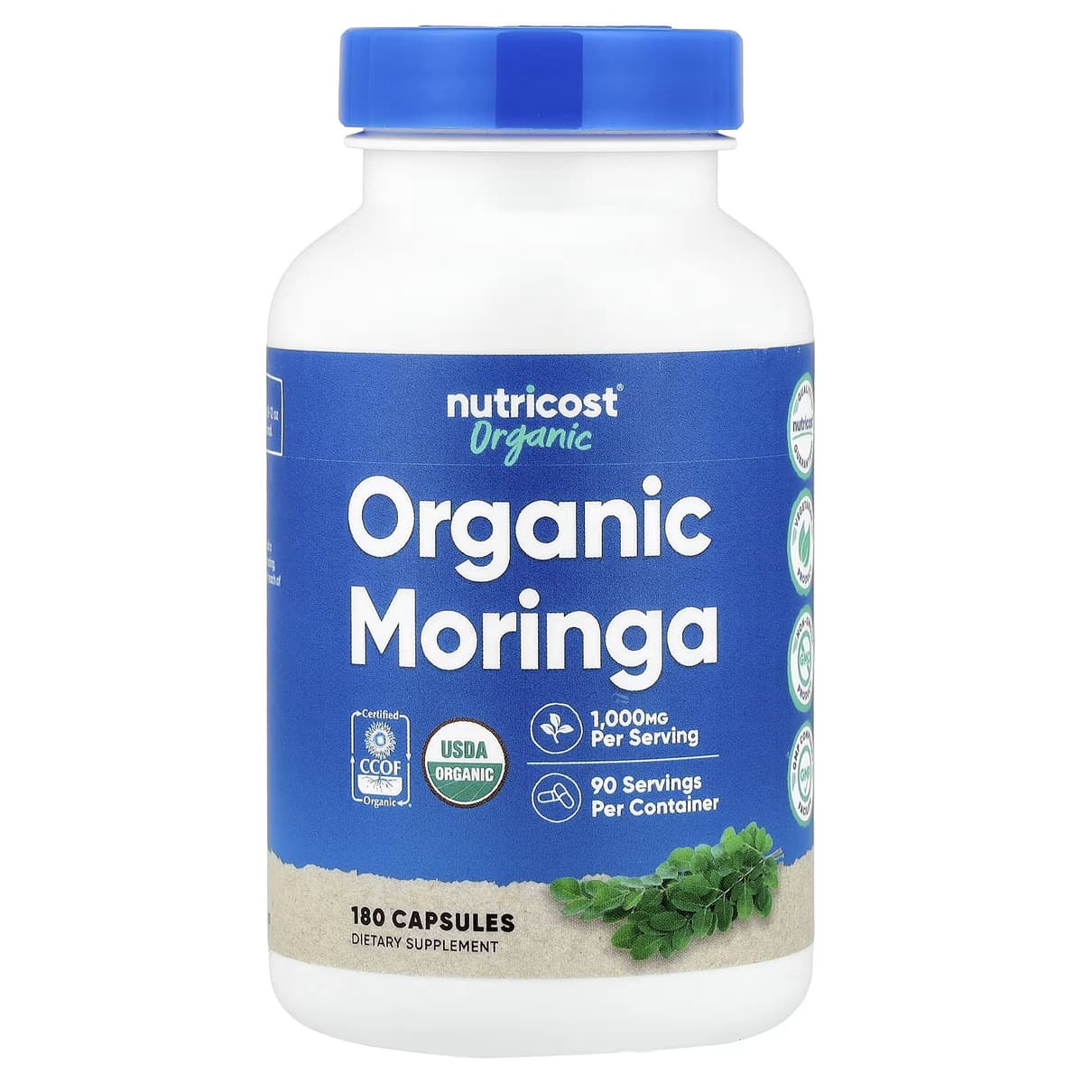 Nutricost - Moringa - 180 Caps