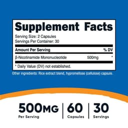 Nutricost - NMN - 60 kapselia