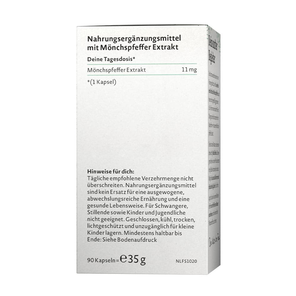 Nature Love - Mönchspfeffer (Chaste Tree Extract) - 90 Caps
