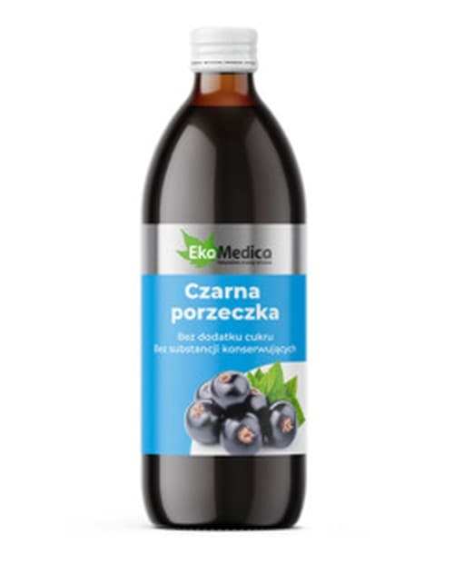 Eka Medica - Black Currant - 500ml – Eka Medica förpackning