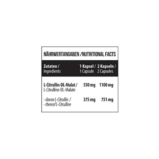 MST - L-citrullin - 240 kapslar