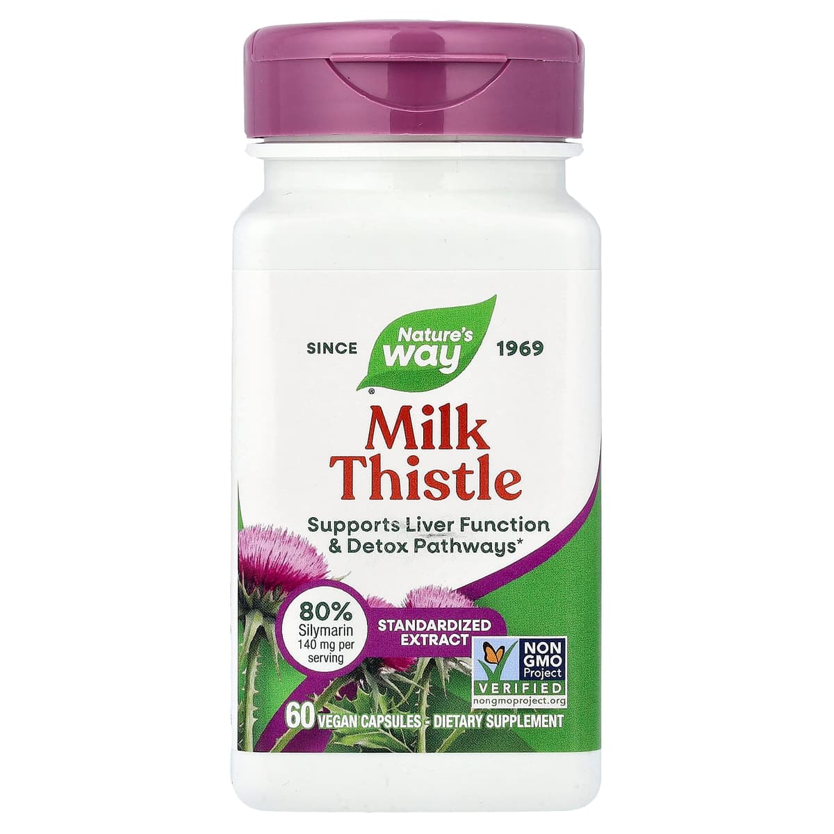 Nature'S Way - Milk Thistle - 60 Caps