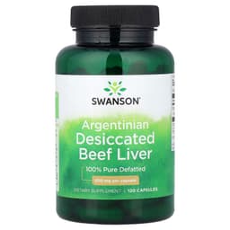 Swanson - Argentinian Desiccated Beef Liver - 120 Caps