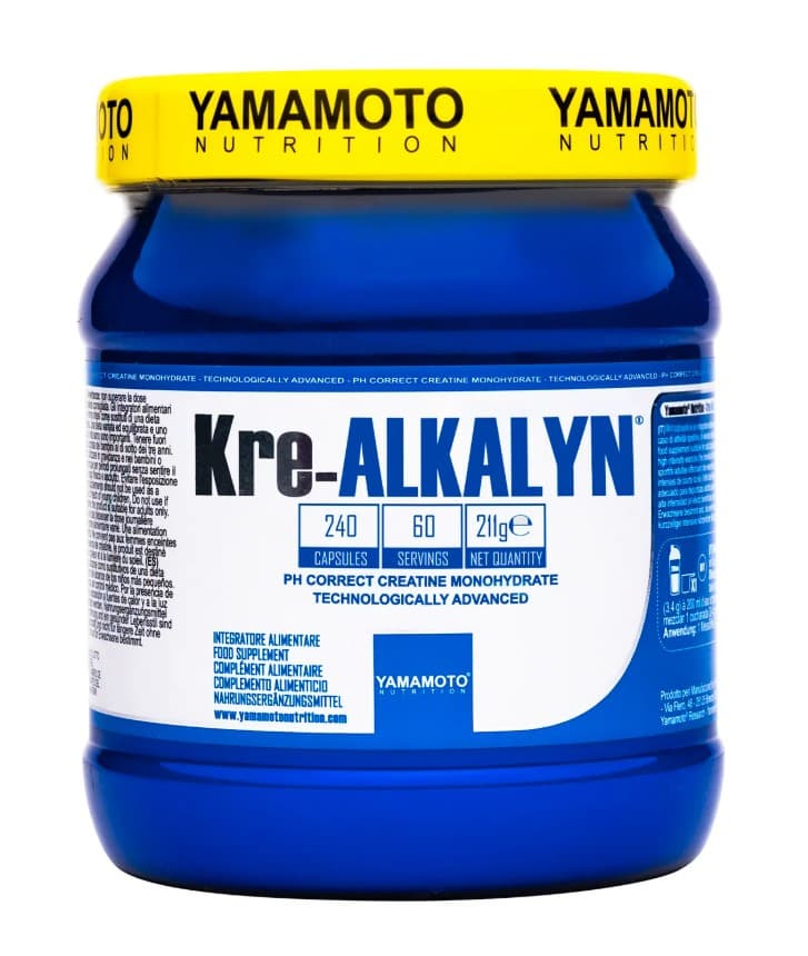 Yamamoto Research - Kre-Alkalyn - 240 Caps – Yamamoto Research förpackning